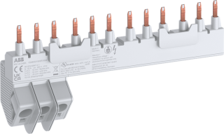 Lišta propojovací ABB pro spouštěče MS132K 45mm 4MMS - Push In Spring